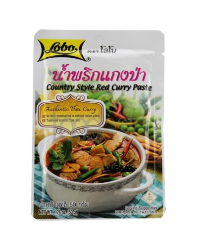 Pasta curry (country style red ) 50g